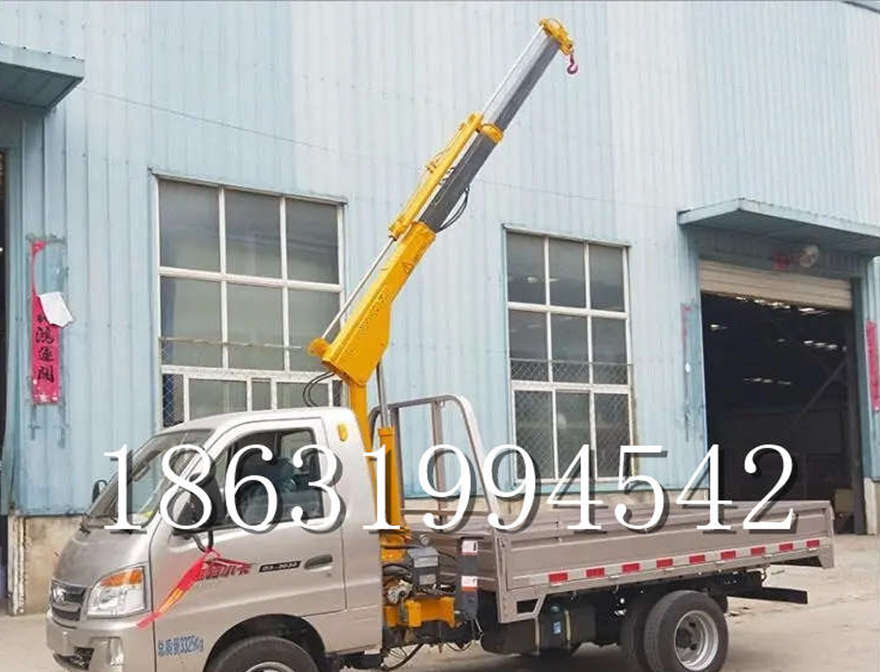 濮阳市随车吊机加装随车吊多少钱改装遥控升降机随车吊机12V24V1吨随车吊全电动液压吊机